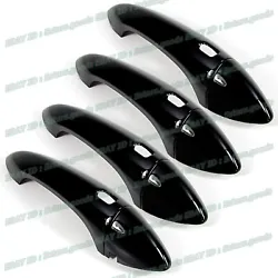 2017-2023Chevrolet Bolt EV Hatchback. Side door handle cover molding trim set. Accessory glossy pure piano black style....