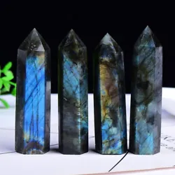 Crystal wands accumulate and direct energy. The elongated and cylindrical shape of most wands enables the crystal to...