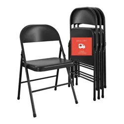 Make your next indoor gathering, event, or living space unforgettable with the COSCO All-Steel Folding Chair. Built to...