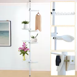 Product Dimensions: 67.2*16*310cm/26.5*6.3*122inch Weight:2.7kg Color:White Application：Bathroom,Bedroom, Balcony,...