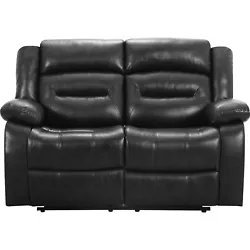【Does not take up much space】The Love Seat takes almost no wall space to recline. You have the recliner Sofa Couch...