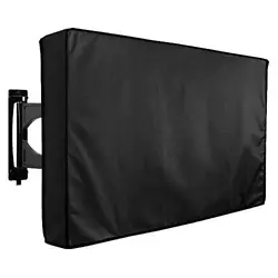 It is dust-proof, waterproof, and weatherproof, so you wouldnt have to worry about your TVs condition once our TV cover...