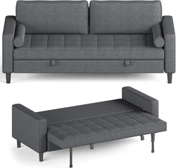 Type Sleeper. 🎀【Easy to Assemble】Accoding to the instructions,you can assemble the sofa bed quickly. Ans you can...