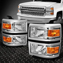 14-15 Chevrolet Silverado 1500. 1 X Pair of Corner Lights. Brings a different appearance to veichle that great for show...