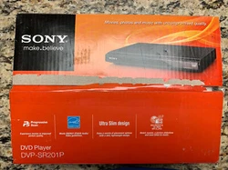 SONY DVP-SR210P DOLBY DIGITAL CD/DVD PLAYER with REMOTE Manual In Box. Well kept unitIncludes manual original box and...