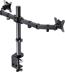 The adjustable articulating arm provides ±85° tilt, 180° swivel, and 360° rotation for a wide range of vertical and...