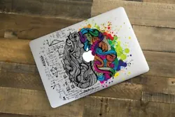 Magnifique stickers pour MacBook Apple Brain. Ce stickers pour MacBook est compatible avec tous les modèles deMacBook...