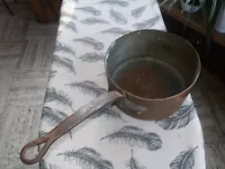 ancienne casserole en cuivre 