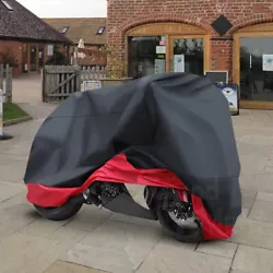 Resistant to Wind, Rain, Dust, Dirt, Suns UV Rays and Snow. Fit into most Motorcycle Motorbike. 1 x Motorcycle Cover...