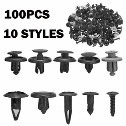 Specification:    Mixed Fastener Clip Set    Brand new and high quality    Material: POM    Quantity: 10kinds in one...