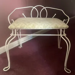 Vanity Chair Stool. Hollywood Regency. 20