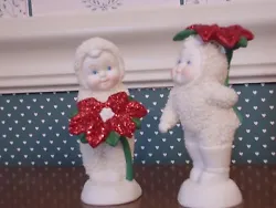 This is a Dept. 56-2014 porcelain Snowbaby -Baby Blossoms.