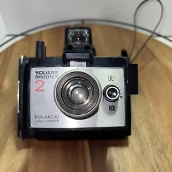 Vintage Polaroid Square Shooter 2 Land Camera Photography Equipment ..(B4).