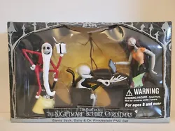 This PVC set features beloved characters from the Nightmare Before Christmas franchise, including Santa Jack, Sally,...