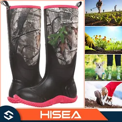 Manufacturer HISEA. 1- Conquer the wilderness in our HISEA keep-dry neoprene & rubber boots. No matter what kind of...