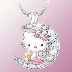 Hello Kitty “Love you to the moon and back”pendant.