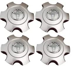 TUNDRA: 2003, 2004,2005, 2006. SEQUOIA: 2003, 2004, 2005, 2006, 2007. SILVER FINISH, 3D Logo. Fits:17