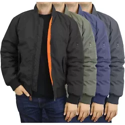 Heavyweight MA-1 Flight Jacket With or Without Patches. Durable Flight Jacket. Machine Wash Cold with Like Colors, Hang...