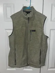 Patagonia Synchilla Vest Men’s Large. Used excellent condition