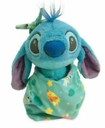 Disney Babies Baby Stitch with Swaddle Blanket Pouch 10 1/4