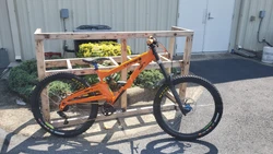 This is a 2021Orange 327 downhill bike. Custom-built, it has only 1 ride on it and is in immaculate condition. With a...