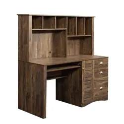 Large Working Space: The desk can easily accommodate your laptop, keyboard, books, files, desk accessories. Lower shelf...