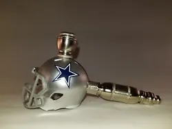 Dallas Cowboys football helmet smoking pipe