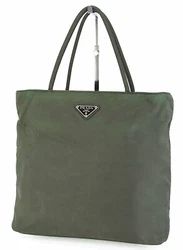 PRADA Tote Bag. One inside zippered pocket. Nylon has discoloration, rubbing and wrinkles. Zipper work fine. Each item...