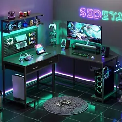Reversible Desk---L Shaped Desk/Two Person Desk. Why Choose SEDETA Computer Desk?. You can use your imagination to DIY...