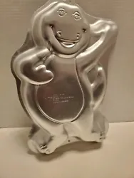 1993 Barney Purple Dinosaur Wilton Character Cake Pan mold. Condition is Used. Shipped with USPS Priority Mail Medium...