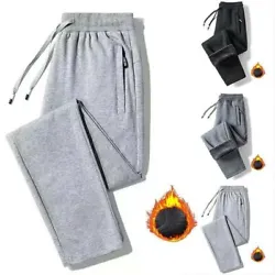 L Thick Joggers Pants Material —— Cotton, and Polyester; Lining: Fur Fleece; Provides extra down-like warmth in the...