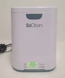 SO CLEAN 2 CPAP Machine Cleaner Sanitizer Power Adapter & Hose SC1200 Soclean.