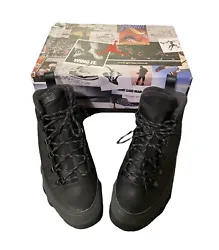 Size 8 - Jordan 9 Retro Boot NRG Black Concord 2018. Pre Owned Has wear & tear