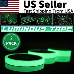 🌟【High Brightness】 Luminous stickers tape has high luminous intensity. So it is a great energy-saving tape...