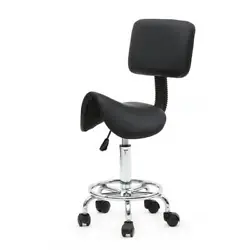 If you are looking for a high quality adjustable salon stool, then this Saddle Shape Adjustable Salon Stool with Back...