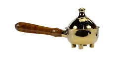A wonderful incense burner; suitable for cone or charcoal with enough room to hold sand or salt to dissipate the heat....