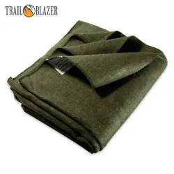 Bundle up and stay warm even in the coldest temperatures when you snuggle up in this oversized olive green wool...
