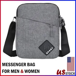 It is made from Nylon. Very durable and waterproof. The strap of this bag is adjustable so you can adjust the strap to...