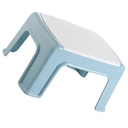 Color: Sky-blue Footstool. - Material: PP step up stool. - Simple and modern design, wont take much space while not...