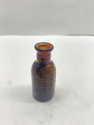 Antique Amber Bottle Vintage Collectable Kenyon Pharmaceutical￼.