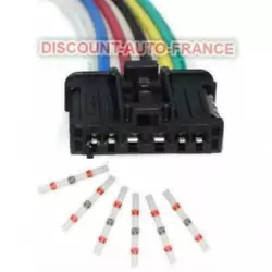 Peugeot : 508. Kit 1 pièces prise pour platine porte ampoules des feux arrrière. PRISE FICHE POUR PLATINE FEU...