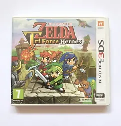 Jeu Officiel : The Legend Of Zelda: Tri Force Heroes sur Nintendo 3DS/2DS. - Version : PAL / EUR / FRA +++. - Version:...