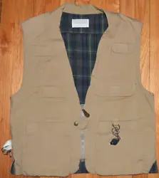 USES INCLUDE: Fly Fishing, Hiking, Camping, Hunting, Sleeveless Vest. Show actual item in photos. PREVIOUSLY OWNED - A...