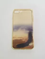 IPhone 7 Plus Gold Silicone Soft Case.