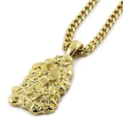 CHAIN WIDTH: 3mm. You will receive 1 Pendant & 1 Chain. PENDANT SIZE: 33 x 20 mm. CHAIN: 30