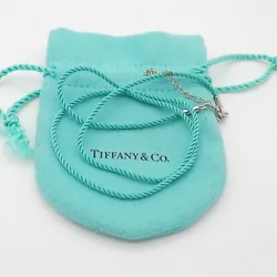 Authentic Tiffany & Co. (c) Tiffany&Co. 925. Tiffany&Co. Pouch is Included. Closure : Lobster Clasp. Ticket Number:...