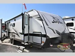 Jayco Jay Feather travel trailer 26RL highlights: Rear Theater Seats Dual Entry Booth Dinette Full Bathroom Exterior...