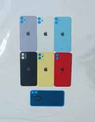 Vitre BIG HOLE / TROU LARGE de caméra pour une installation plus facile. Vitre arrière pour iPhone 11. adhésif...