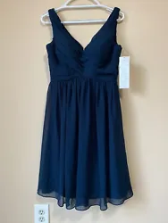 bill levkoff dress Blue With Tags. Condition is Pre-owned. Shipped with USPS Parcel Select Ground.Bought for party $...