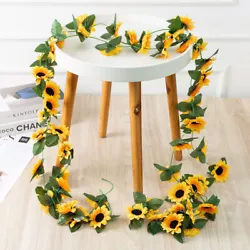 1pc sunflower Vine(without Any accessories). Color: Yellow&Green. The best quality logistics. The perfect after sale....
